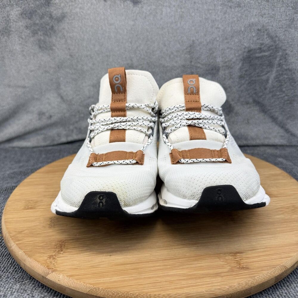 On Cloudnova Shoes Womens Size 7 White CloudTec Running Sneakers Athletic - Picture 2 of 14